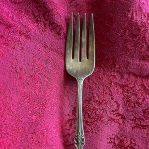 WM Rogers MFG Co. Extra Plate Serving Fork -Vintage